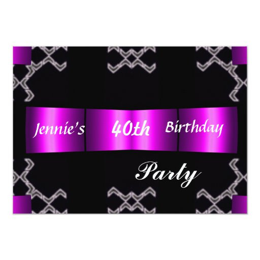 Create Birthday Party Invitations
 Create your own Birthday Invitation