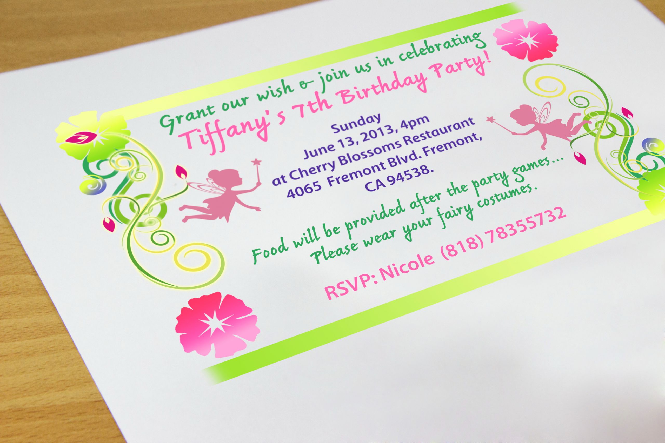 Create Birthday Party Invitations
 How to Create Your Own Birthday Invitations 7 Steps