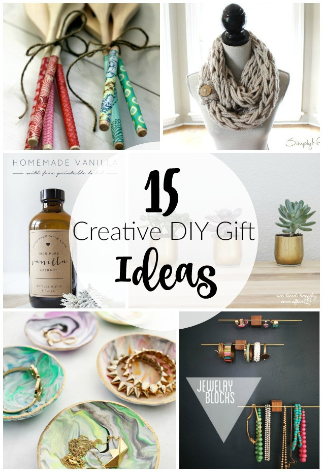 Creative Christmas Gift Ideas
 15 Creative DIY Gift Ideas