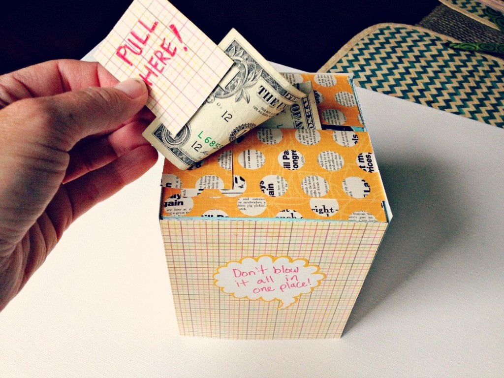 Creative DIY Birthday Gifts
 DIY Creative Way To Give A Cash Gift Using A Kleenex Box