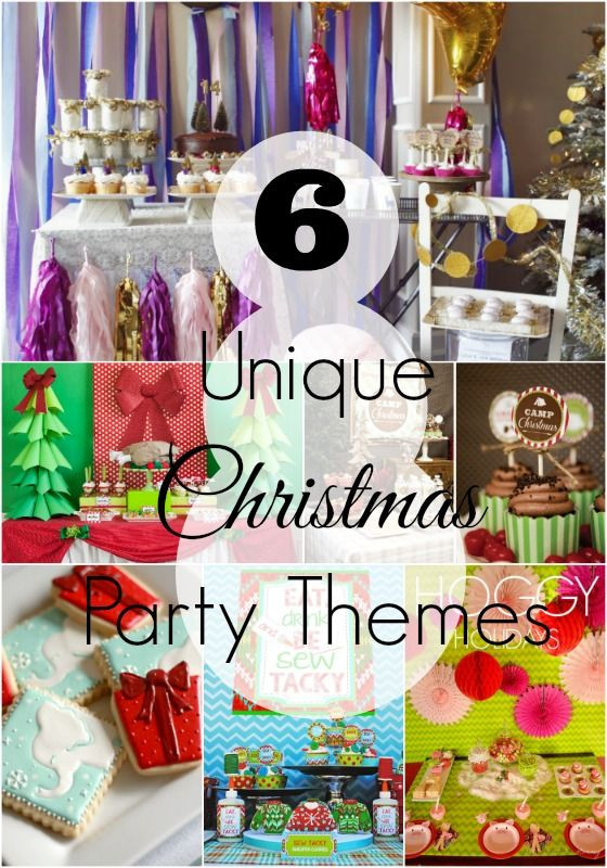 Creative Holiday Party Ideas
 6 Unique Christmas Party Themes