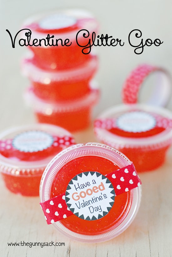 Creative Valentines Day Gift Ideas
 Valentine s Day Glitter Goo Recipe