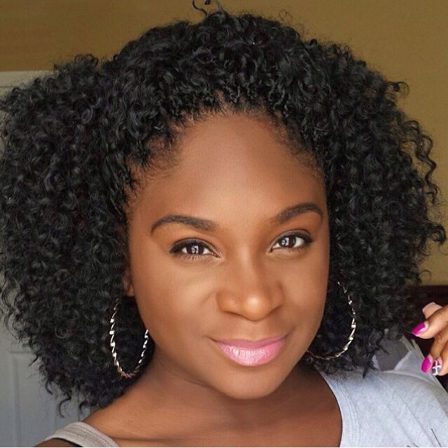 Crochet Braids Hairstyles With Human Hair
 193 best Modèle cheveux images on Pinterest