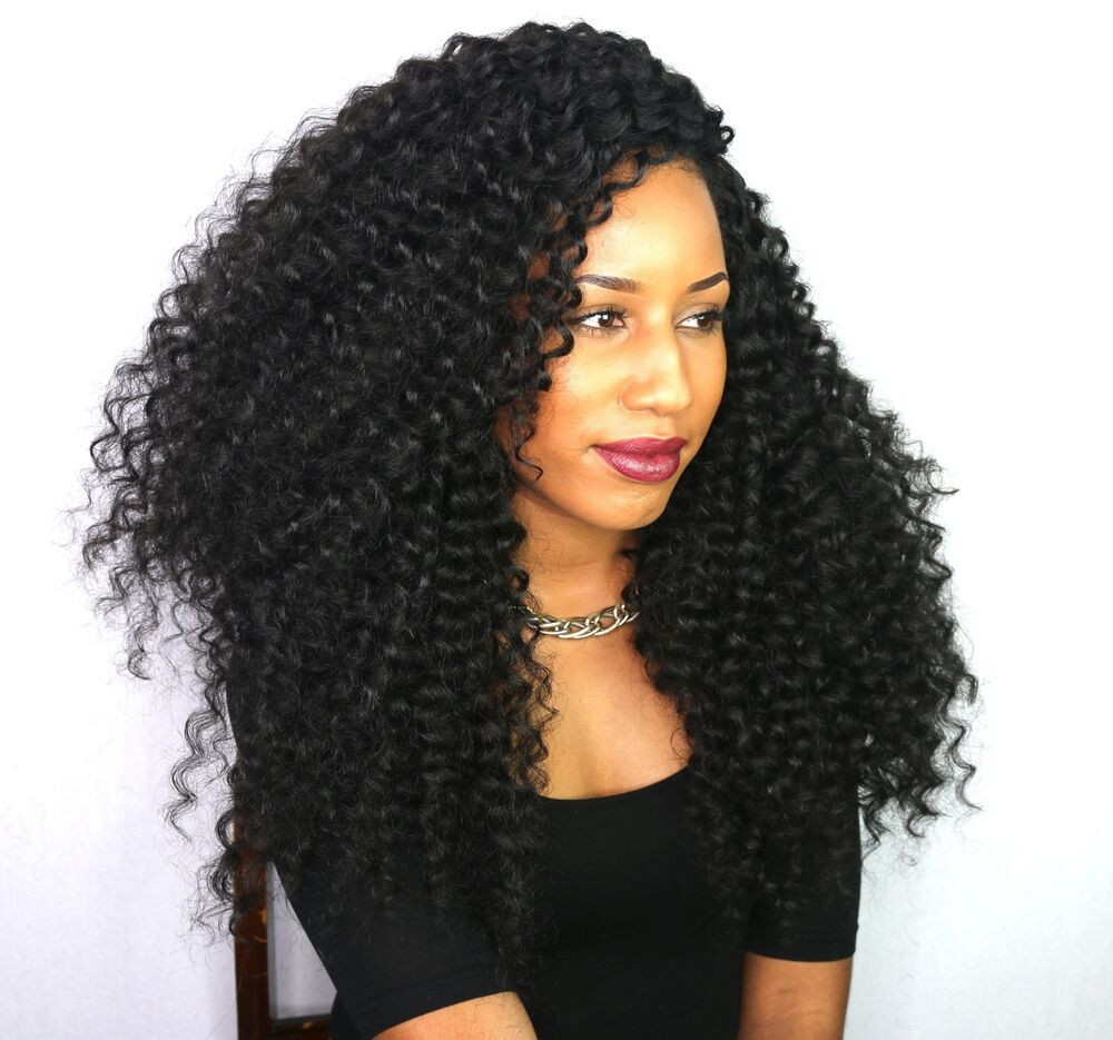 Crochet Braids Long Hairstyles
 Nubian curls Curly long lasting hair for crochet braids