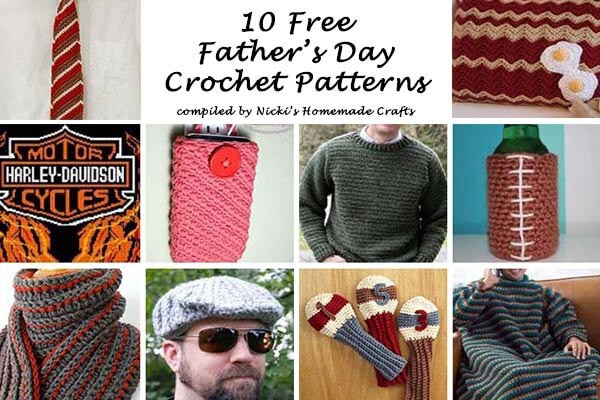 Crochet Father'S Day Gift Ideas
 10 Amazing Free Father s Day Crochet Patterns are the