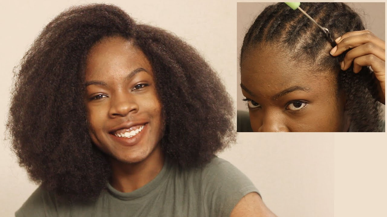 Crochet Hairstyles For Natural Hair
 How To Fake Big Natural Hair Detailed Crochet Tutorial