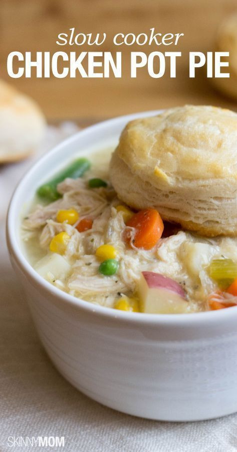 Crock Pot Chicken Pot Pie Healthy
 3168 best Slow Cooker Meals images on Pinterest