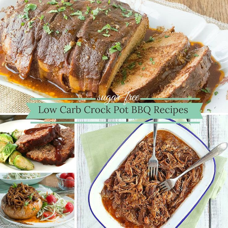 Crock Pot Recipes Low Carb
 10 Sugar Free Low Carb Crock Pot BBQ Recipes