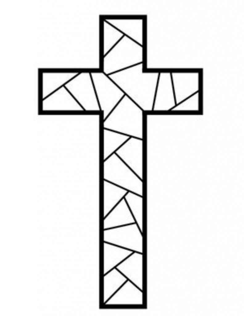 Cross Coloring Pages Printable
 Free Printable Cross Coloring Pages