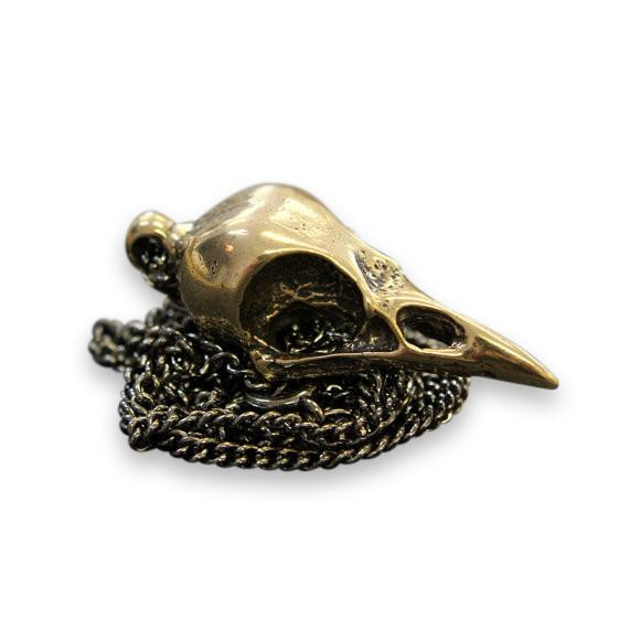 Crow Skull Necklace
 Crow Skull Pendant Necklace