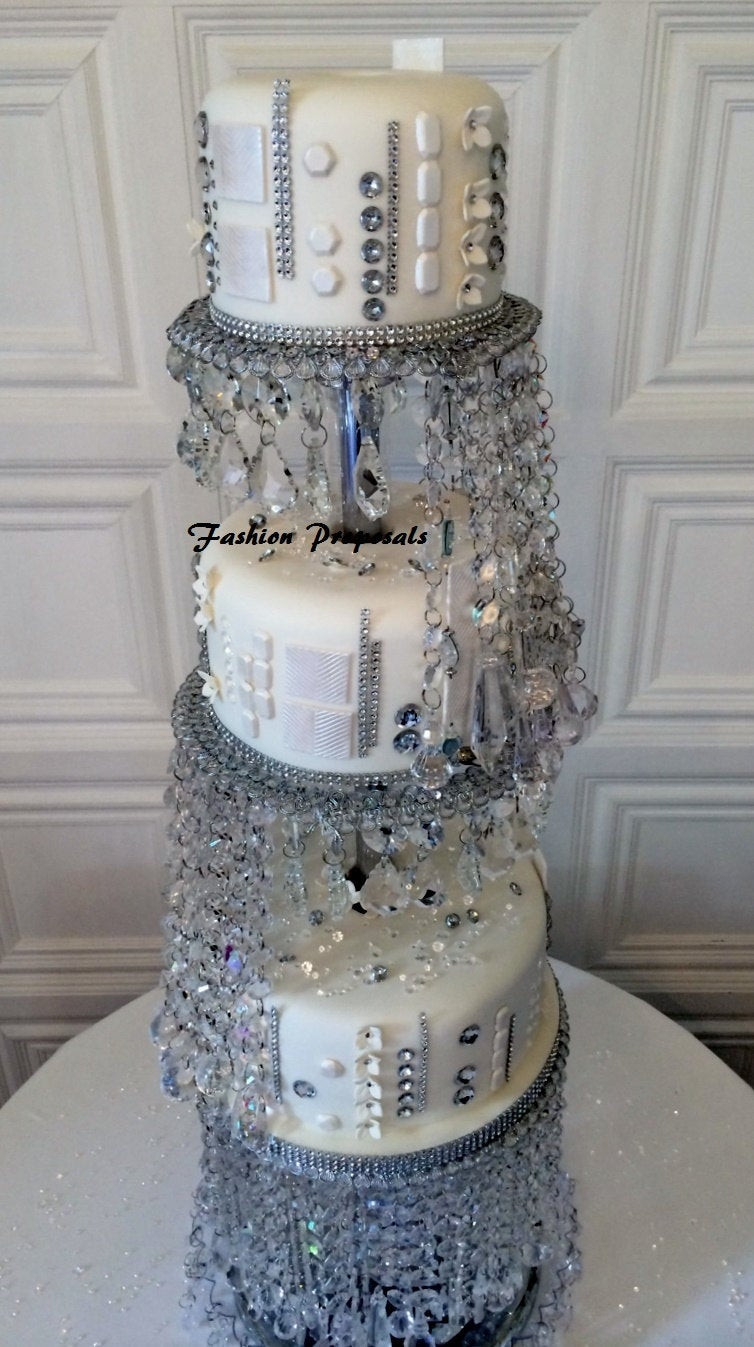Crystal Wedding Cakes
 and the City 2 Wedding Crystal Cake Stand by