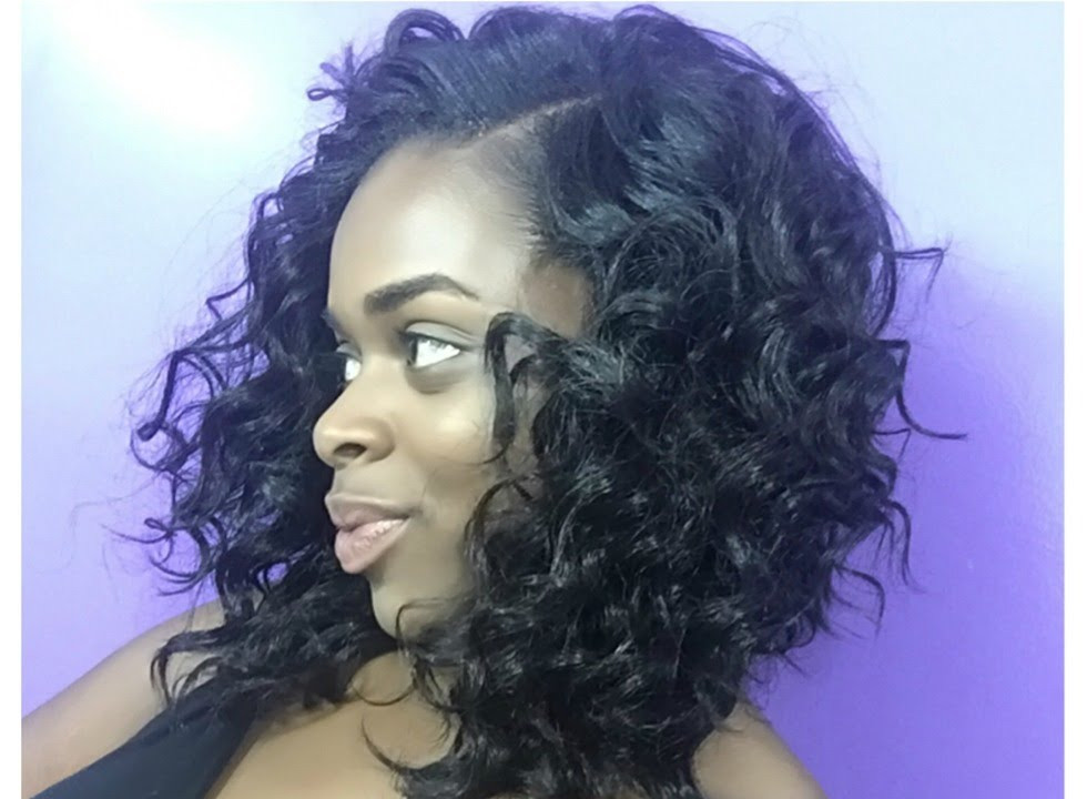 Curly Bob Weave Hairstyle
 Pronto Quick Weave Wavy Bob