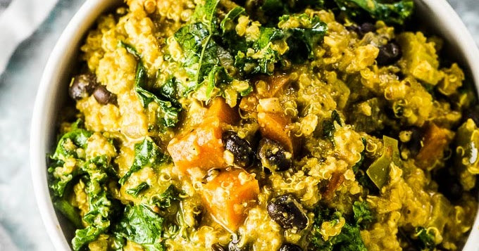 Curried Vegetable Stew
 curried quinoa ve able stew MY DAY RECIPES