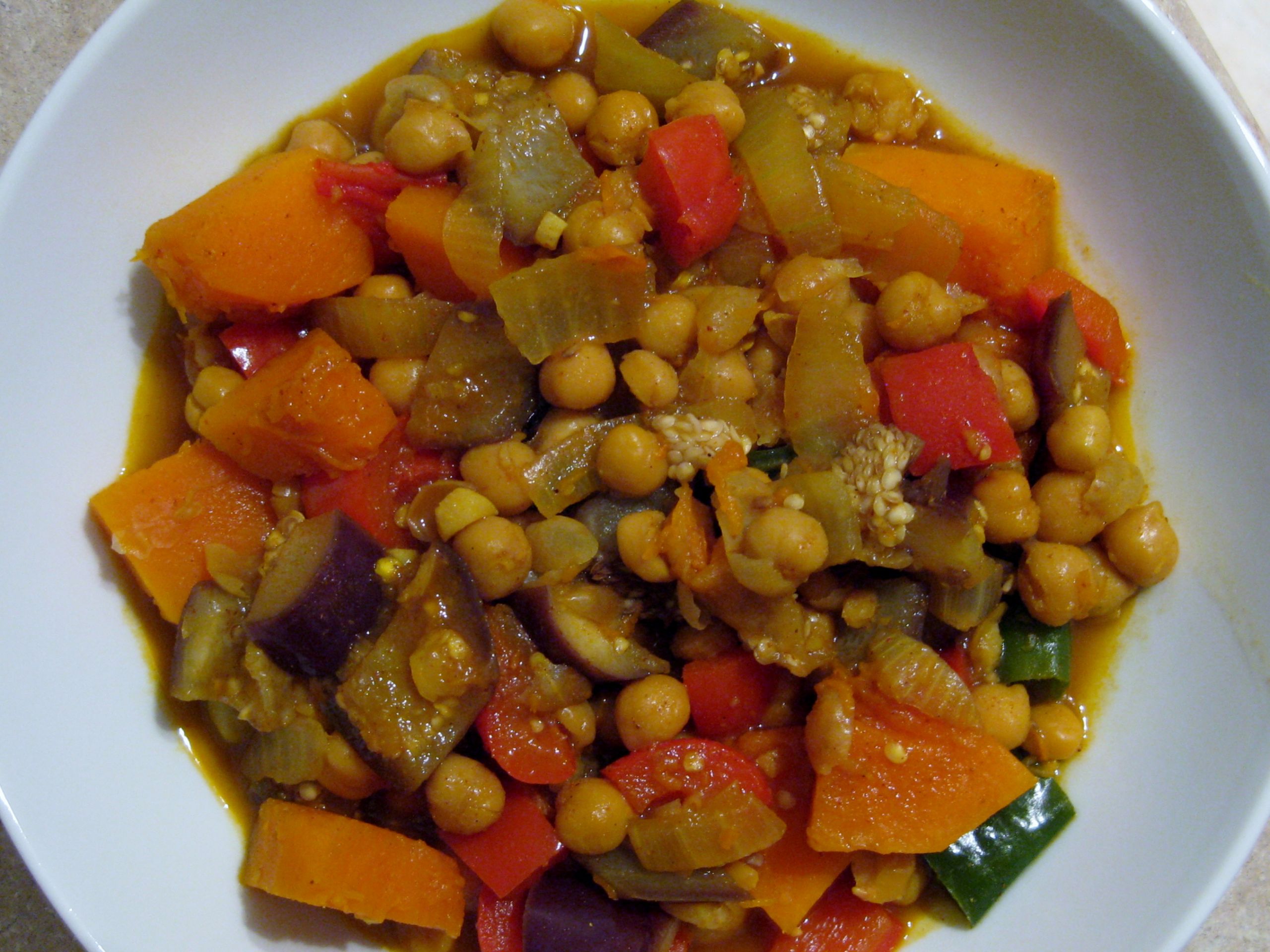 Curried Vegetable Stew
 Curried Ve able And Chickpea Stew Recipe — Dishmaps