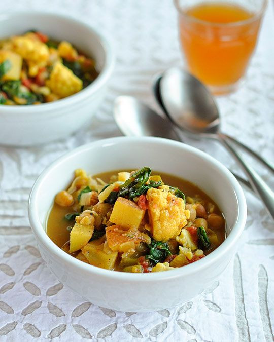 Curried Vegetable Stew
 Curried Ve able And Chickpea Stew Recipe — Dishmaps