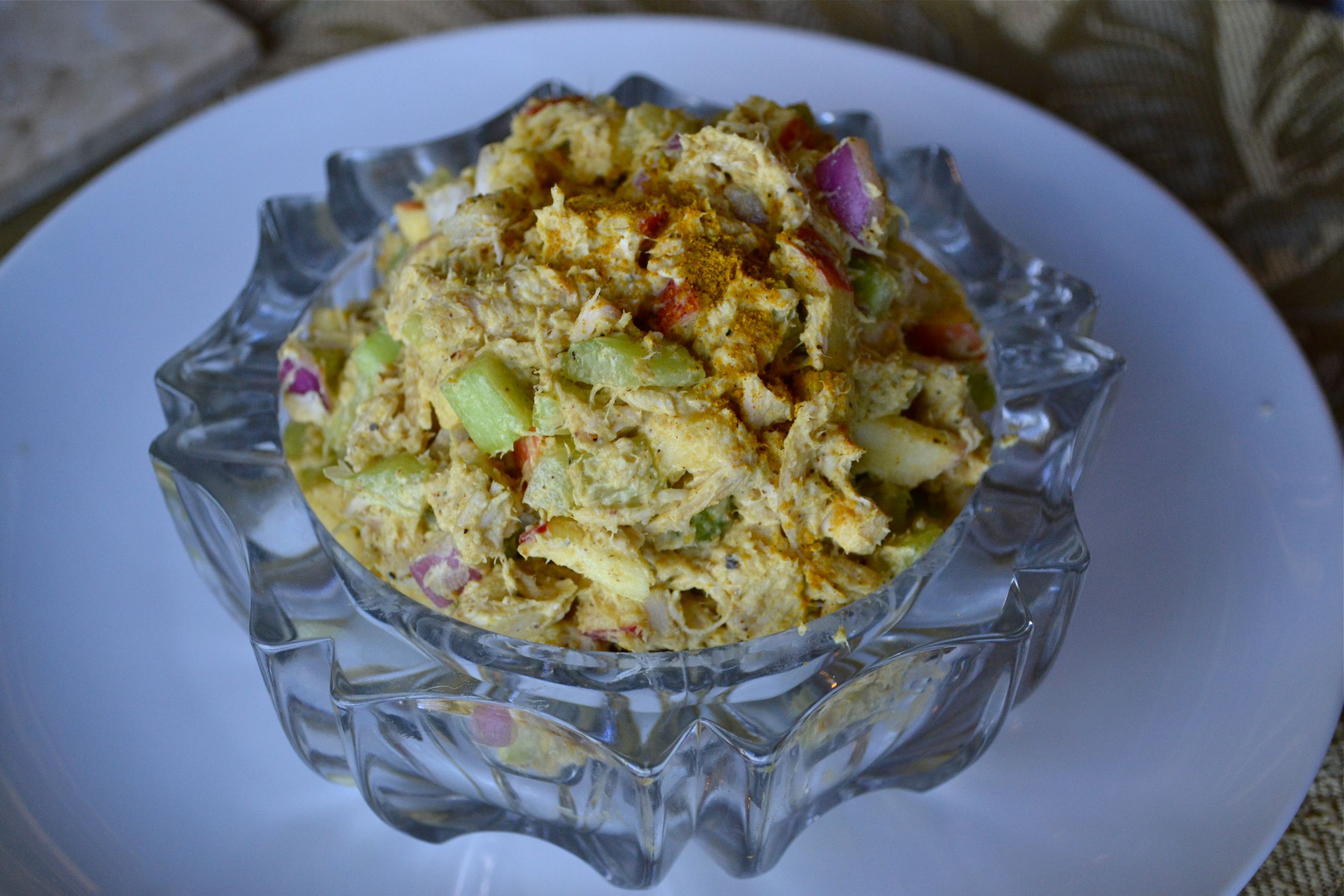 Curry Turkey Salad
 Fresh Fit N Healthy – Curry Turkey Salad with Apples & Celery