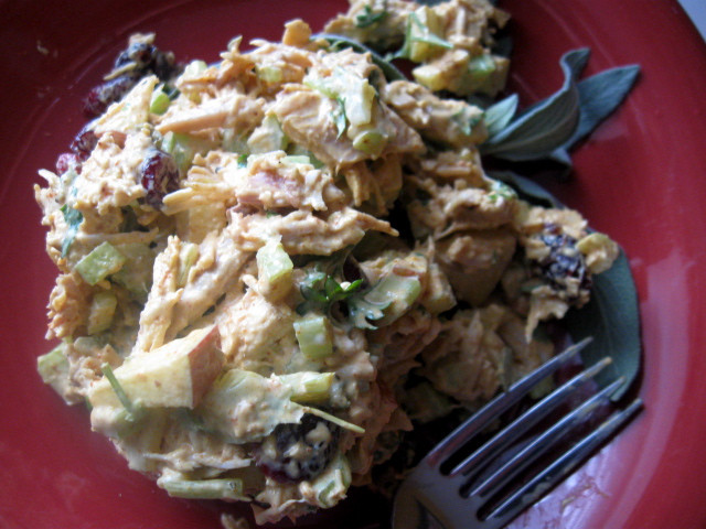 Curry Turkey Salad
 Hope For Healing Leftover Curried Turkey Salad