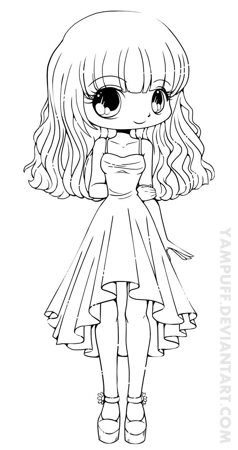 Cute Anime Girls Coloring Pages
 Cute Baby Animals Coloring Pages Coloring Pages For Children