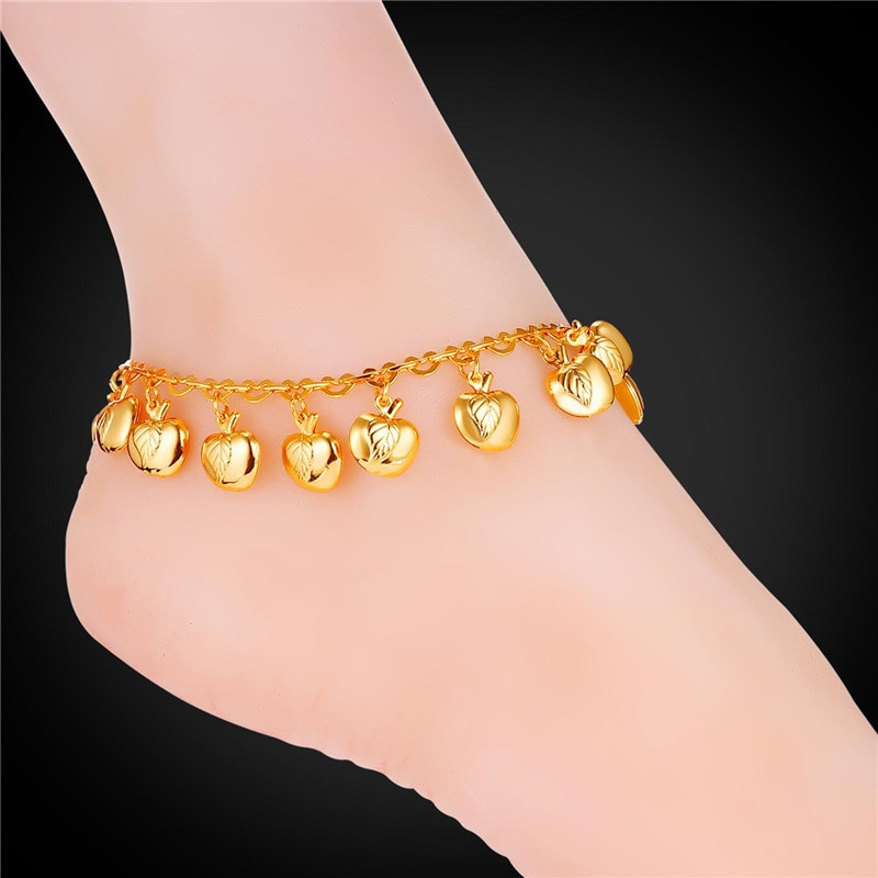 Cute Anklet
 Foot Jewelry Anklet For Women Fashion Jewelry Gold Color