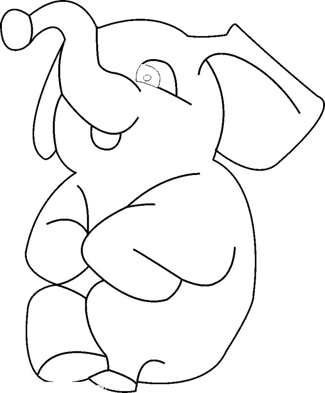 Cute Baby Elephant Coloring Pages
 transmissionpress Baby Elephant Coloring Pages