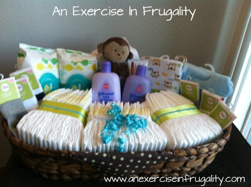 Cute Baby Gifts For Boy
 Baby Shower Basket Gift Idea