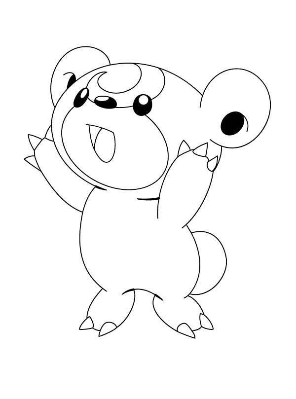 Cute Baby Pokemon Coloring Pages
 Pokemon Coloring Pages Adorable Coloring Pages