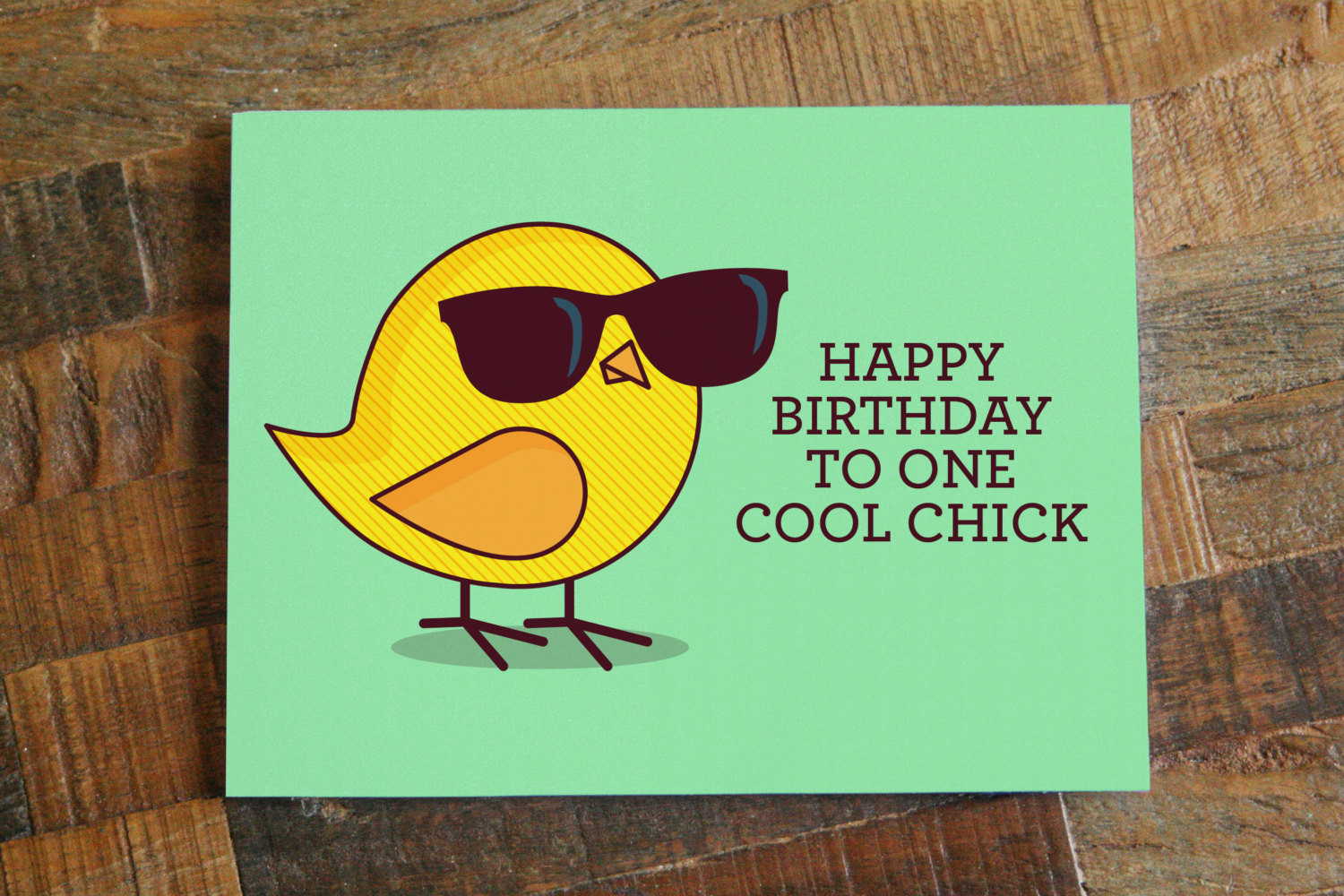 Cute Birthday Card
 Funny Birthday Card For Her "Happy Birthday to e Cool