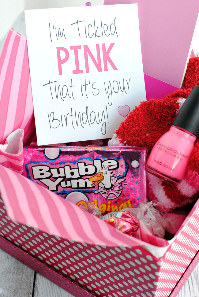 Cute Birthday Gifts
 Tickled Pink Gift Idea – Fun Squared