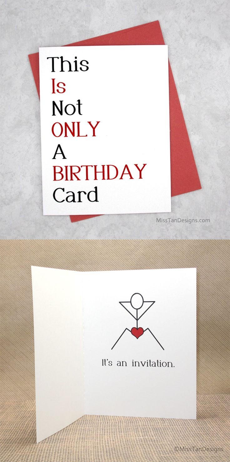 Cute Boyfriend Birthday Gifts
 Boyfriend Birthday Cards Not ly Funny Gift y