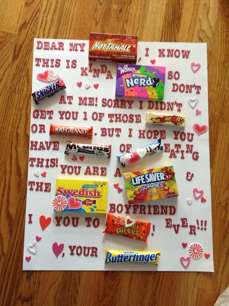 Cute Boyfriend Valentine Gift Ideas
 What I made my boyfriend for Valentines day