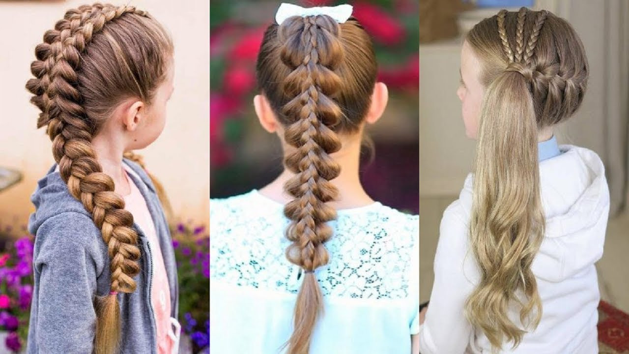 Cute Braided Hairstyles For Kids
 11 Easy Braid Hairstyles For Kids 😱 Cute Hairstyles For