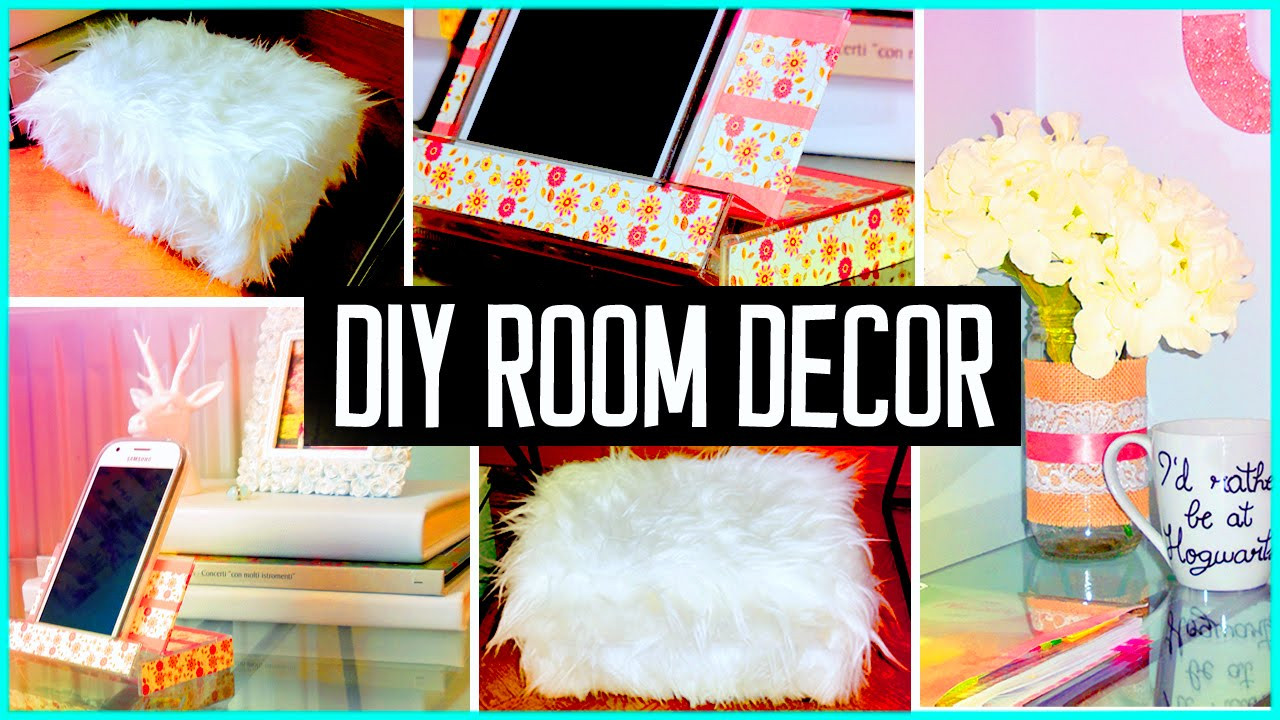 Cute Crafts To Decorate Your Room
 DIY ROOM DECOR Recycling projects