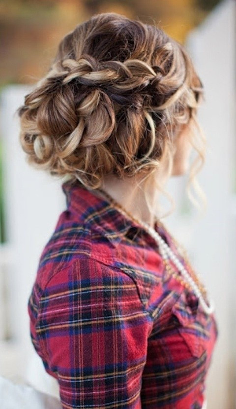 Cute Curly Hairstyles With Braids
 60 Curly Hairstyles To Look Youthful Yet Flattering