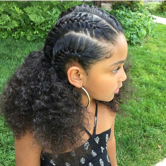 Cute Curly Hairstyles With Braids
 34 Totally Cute Braided Hairstyles For Little Girls All