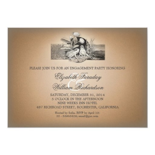 Cute Engagement Party Ideas
 cute funny design engagement party invitations