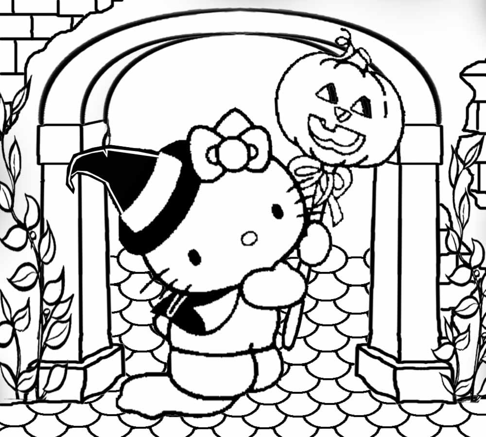 Cute Halloween Coloring Pages For Kids
 Free Coloring Pages Printable To Color Kids And