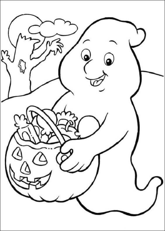 Cute Halloween Coloring Pages For Kids
 30 Cute Halloween Coloring Pages For Kids