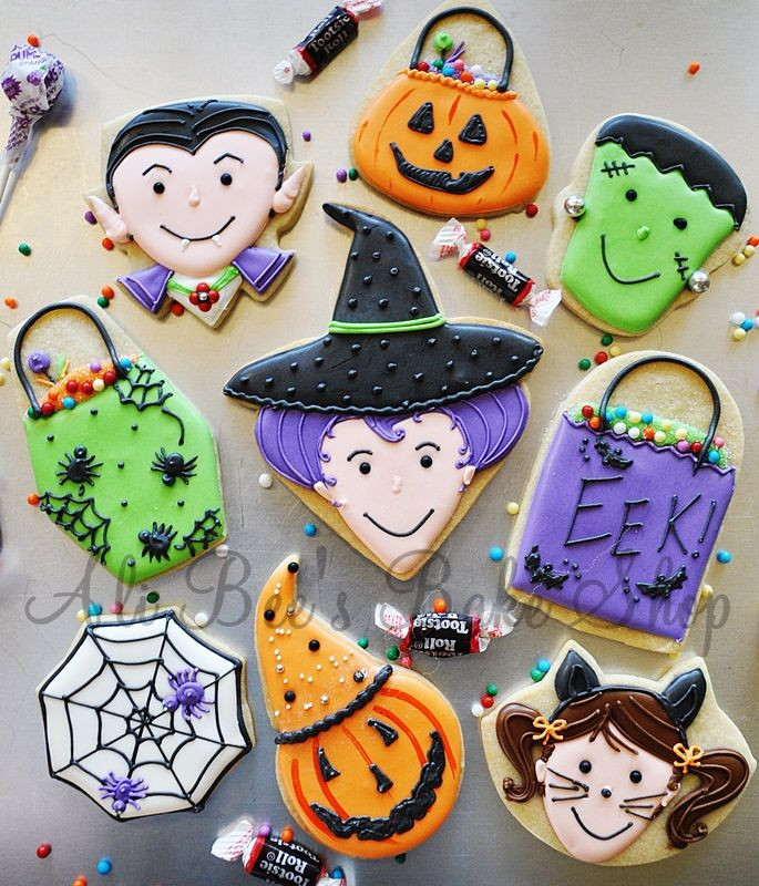 Cute Halloween Cookies
 764 best Halloween Cookies images on Pinterest