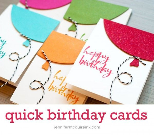 Cute Homemade Birthday Cards
 Handmade Birthday Cards Pink Lover
