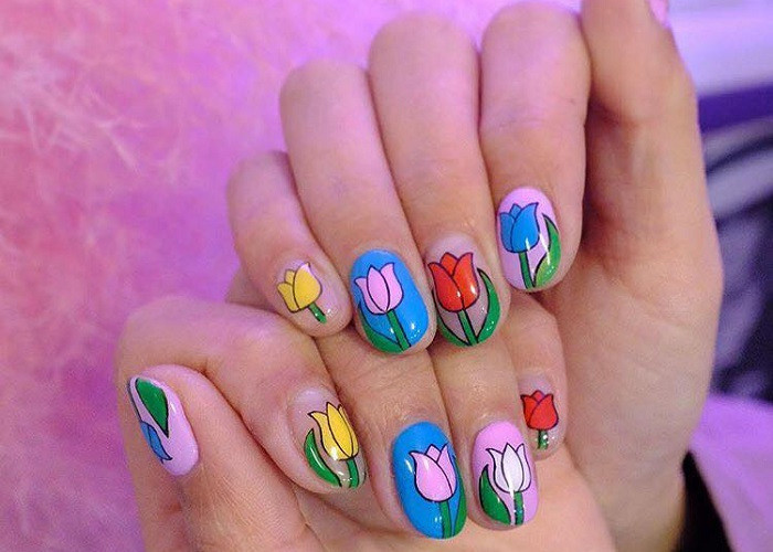 Cute Nail Art For Summer
 Cute Summer Nail Art to Swoon Over