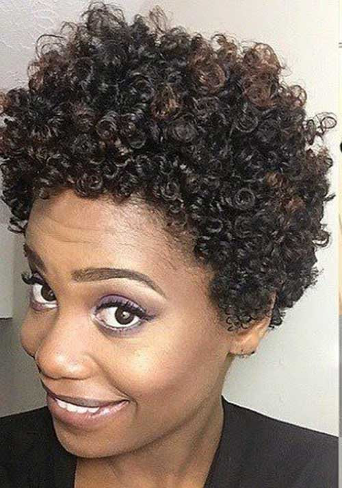 Cute Short Hairstyles For Natural Hair
 Top 10 of Cute Natural Short Hairstyles