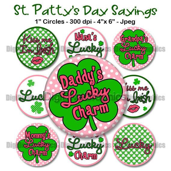 Cute St Patrick Day Quotes
 Items similar to Cute St Patrick s Day Sayings Bottle Cap