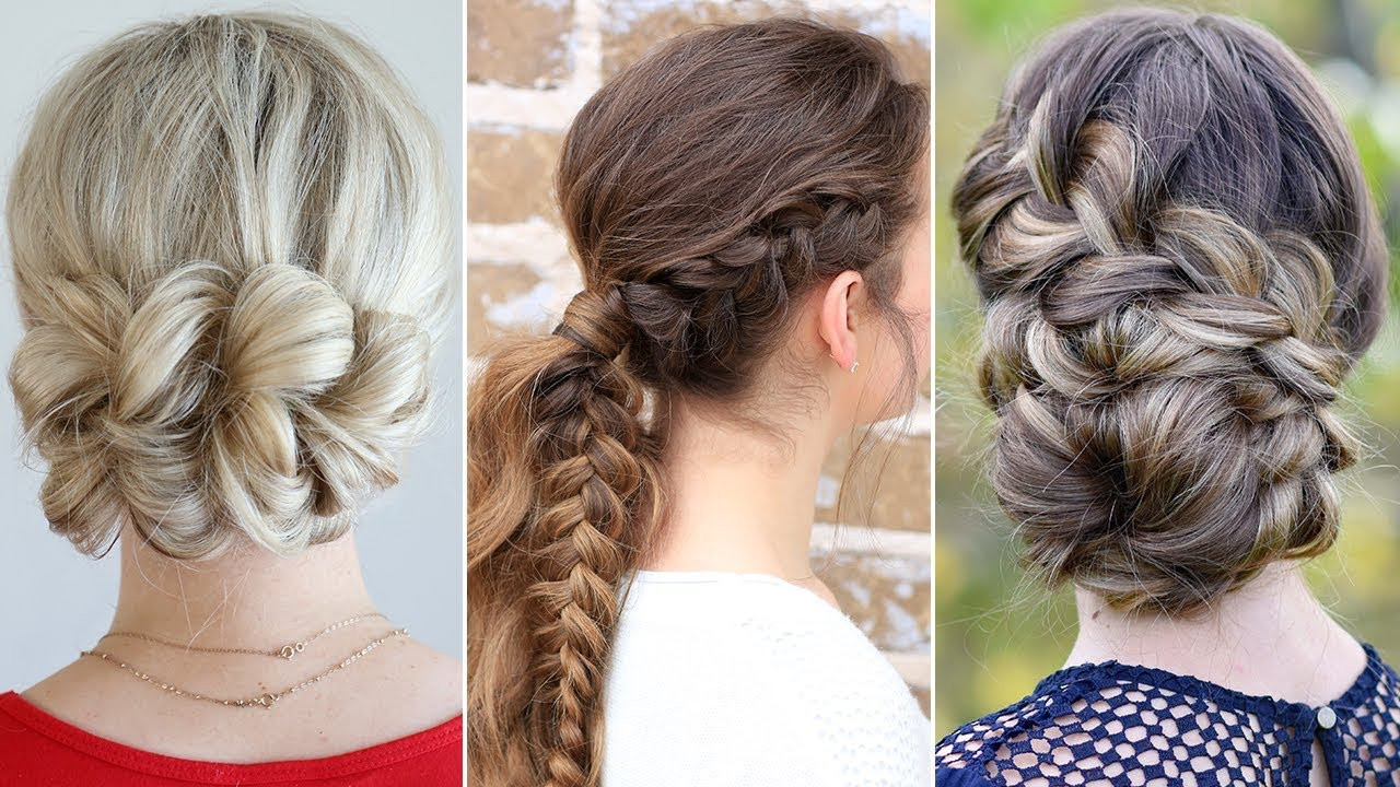 Cute Updo Hairstyles For Homecoming
 3 Easy UPDO Prom Hairstyles