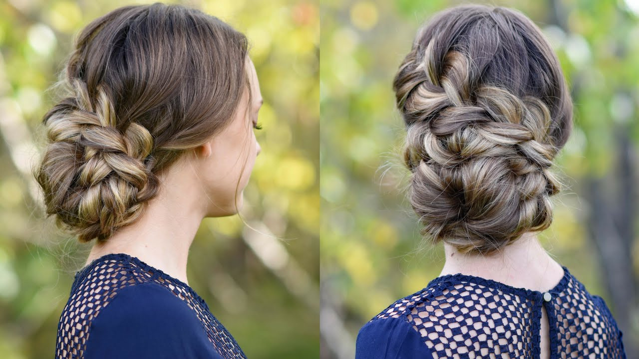 Cute Updo Hairstyles For Homecoming
 French Braid Updo Home ing Hairstyle