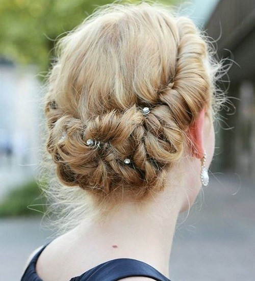 Cute Updo Hairstyles For Homecoming
 50 Hottest Prom Hairstyles for Short Hair