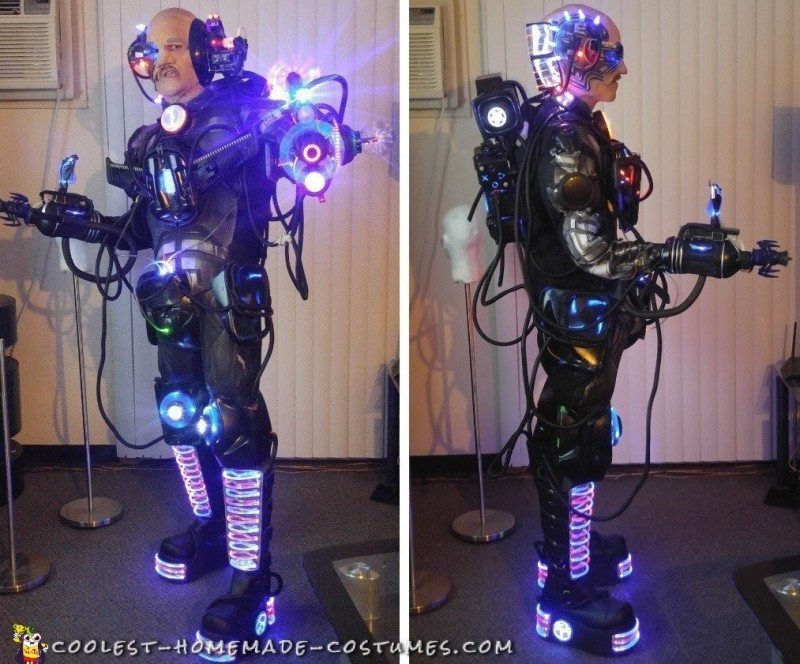 Cyborg Costume DIY
 Awesome DIY Cyborg Costume Locutus of Borg MODDED v6 0