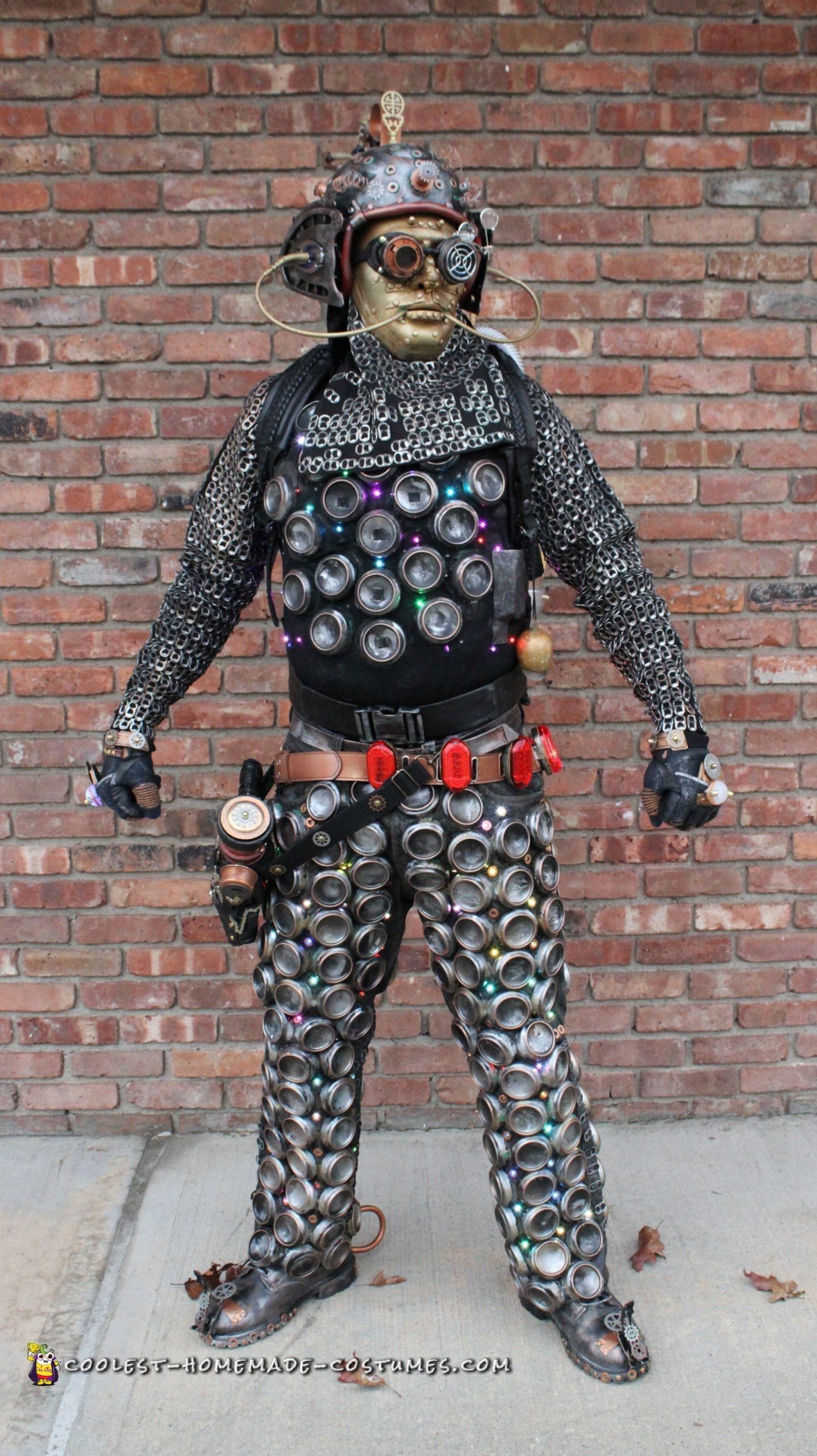 Cyborg Costume DIY
 Unique Extraterrestrial Steampunk Cyborg costume