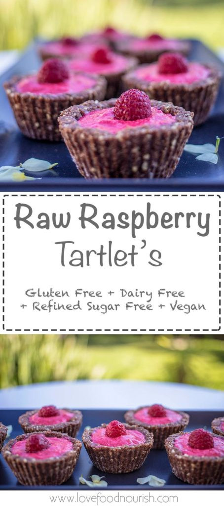 Dairy Free Desserts For Kids
 Raw Raspberry Tartlets Gluten Free Paleo & Vegan Love