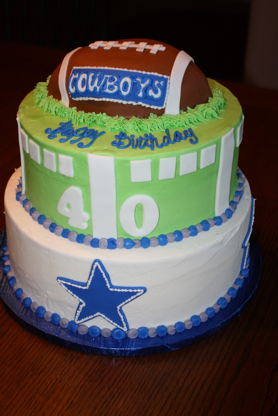 Dallas Cowboy Birthday Cake
 Dallas Cowboys Birthday Cake CakeCentral