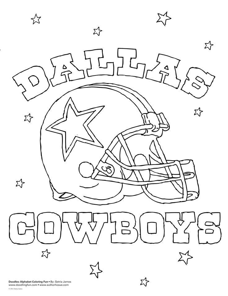 Dallas Cowboys Coloring Book
 COWBOYS